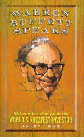 Warren Buffett speaks
