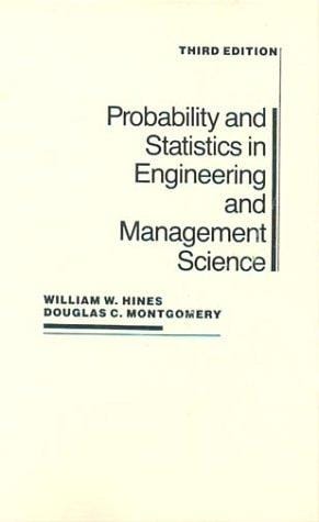 Probability and statistics in engineering and management science