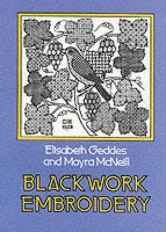 Blackwork embroidery