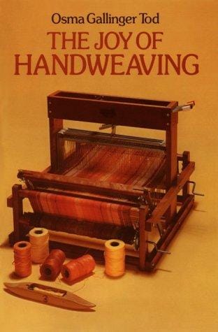 The joy of hand weaving