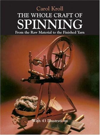 The whole craft of spinning from the raw material to the finished yarn