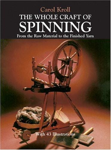 The whole craft of spinning from the raw material to the finished yarn