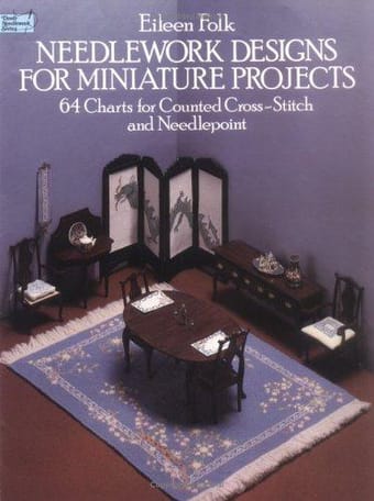 Needlework designs for miniature projects