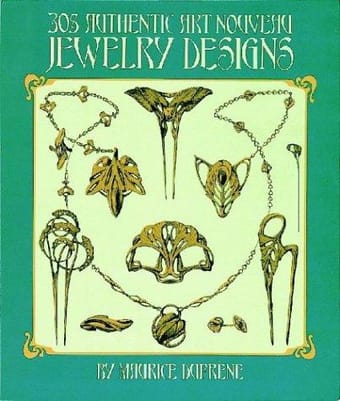 305 authentic Art Nouveau jewelry designs