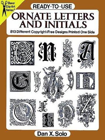 Ready-to-Use Ornate Letters and Initials