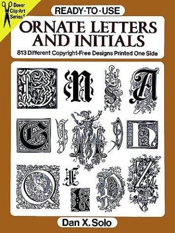 Ready-to-Use Ornate Letters and Initials