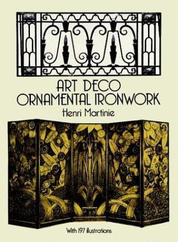 Art deco ornamental ironwork