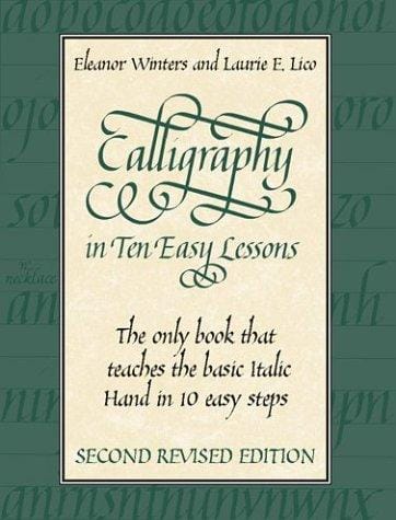 Calligraphy in ten easy lessons