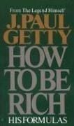 How to be rich