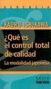 Que Es El Control Total de Calidad?