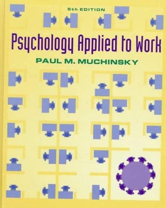 Psychology applied to work