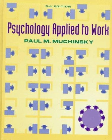 Psychology applied to work