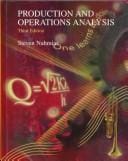 Production and operations analysis