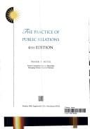 The practice of public relations