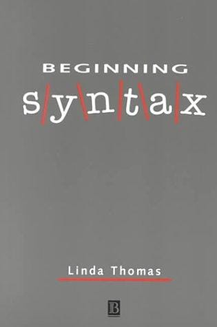 Beginning syntax