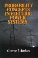 Probability concepts in electric power systems