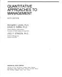 Quantitative approaches to management