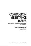 Corrosion resistance tables
