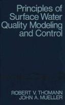Principles of surface water quality modeling and control