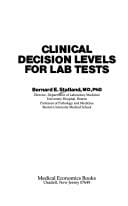Clinical decision levels for lab tests