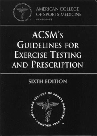 ACSM's guidelines for exercise testing and prescription