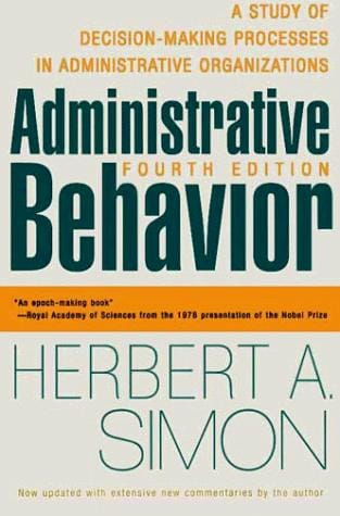 Administrative behavior