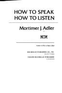 How to speak, how to listen