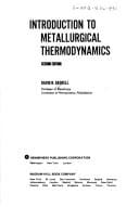 Introduction to metallurgical thermodynamics