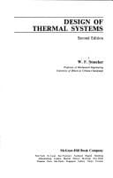 Design of thermal systems