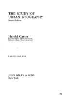 The study of urban geography