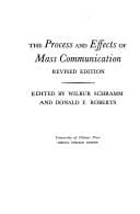 The process and effects of mass communication