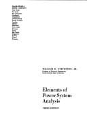 Elements of power system analysis
