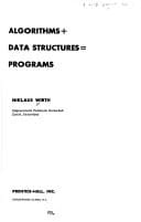 Algorithms + data structures=programs