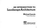 An introduction to landscape architecture