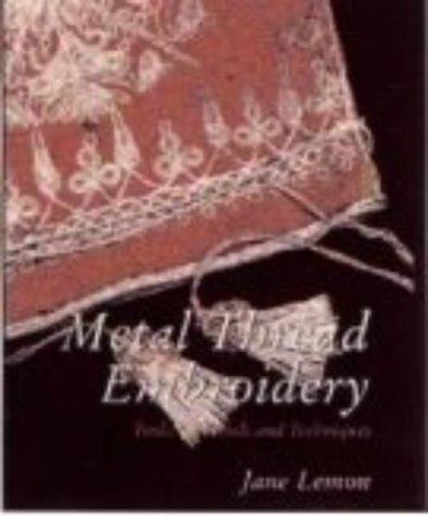 Metal thread embroidery