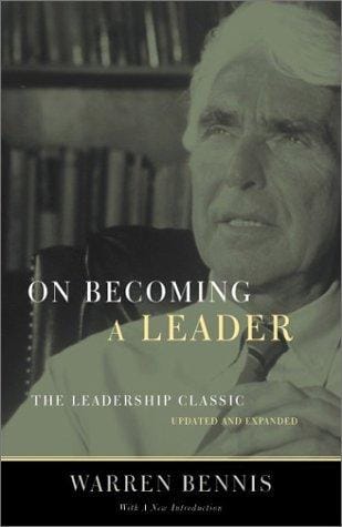 On becoming a leader