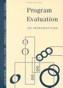 Program evaluation