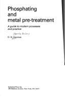 Phosphating and metal pre-treatment