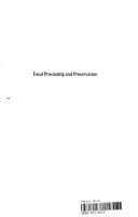 Food Processing and Preservation
