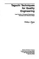 Taguchi techniques for quality engineering