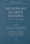 Microwave Remote Sensing, Active and Passive