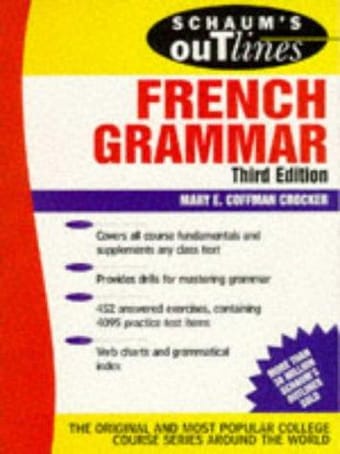 Schaum's outline of French grammar