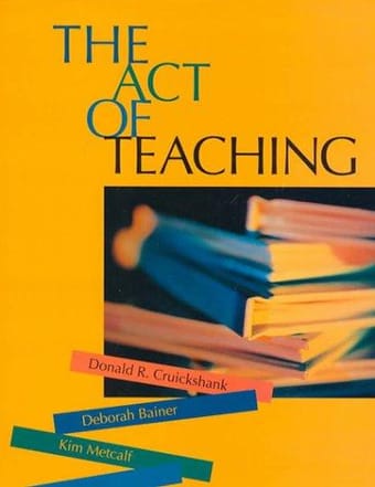 The act of teaching