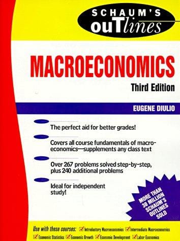 Schaum's outline of theory and problems of macroeconomics