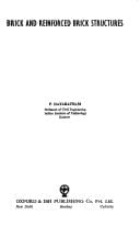 Brick and reinforced brick structures