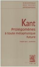 Prolegomena