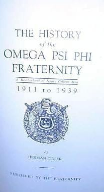 The history of the Omega psi phi fraternity