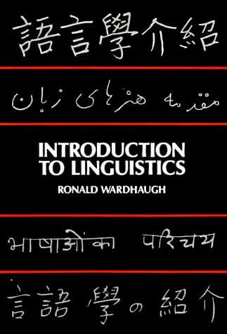 Introduction to linguistics