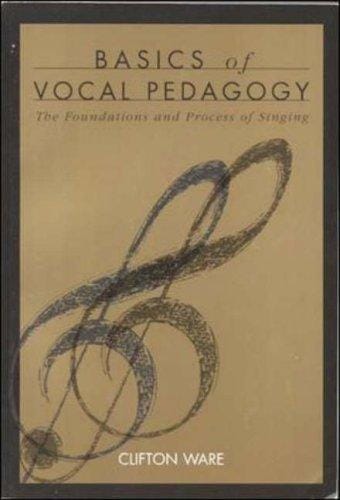 Basics of vocal pedagogy