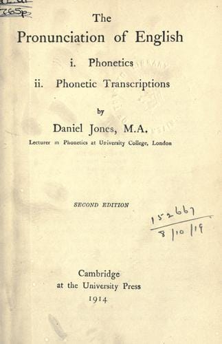 The pronunciation of English